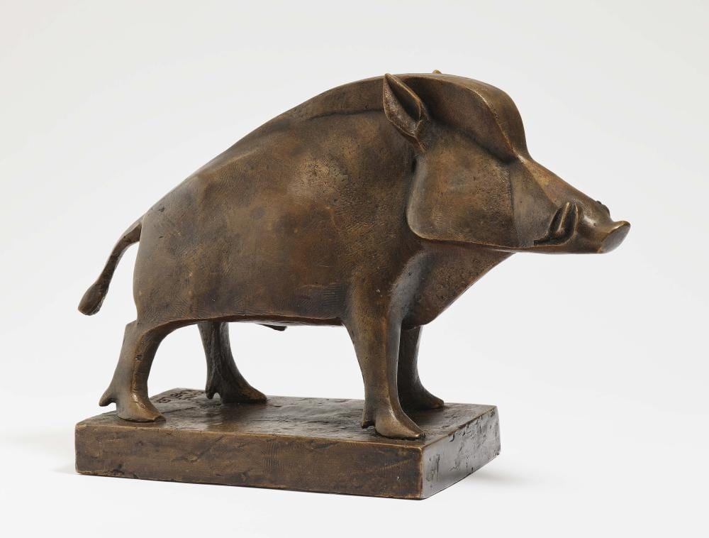 Hans Kastler comparable auction result: hans kastler 1931 klam upper austria 2016 benediktbeuren wild boar 1980