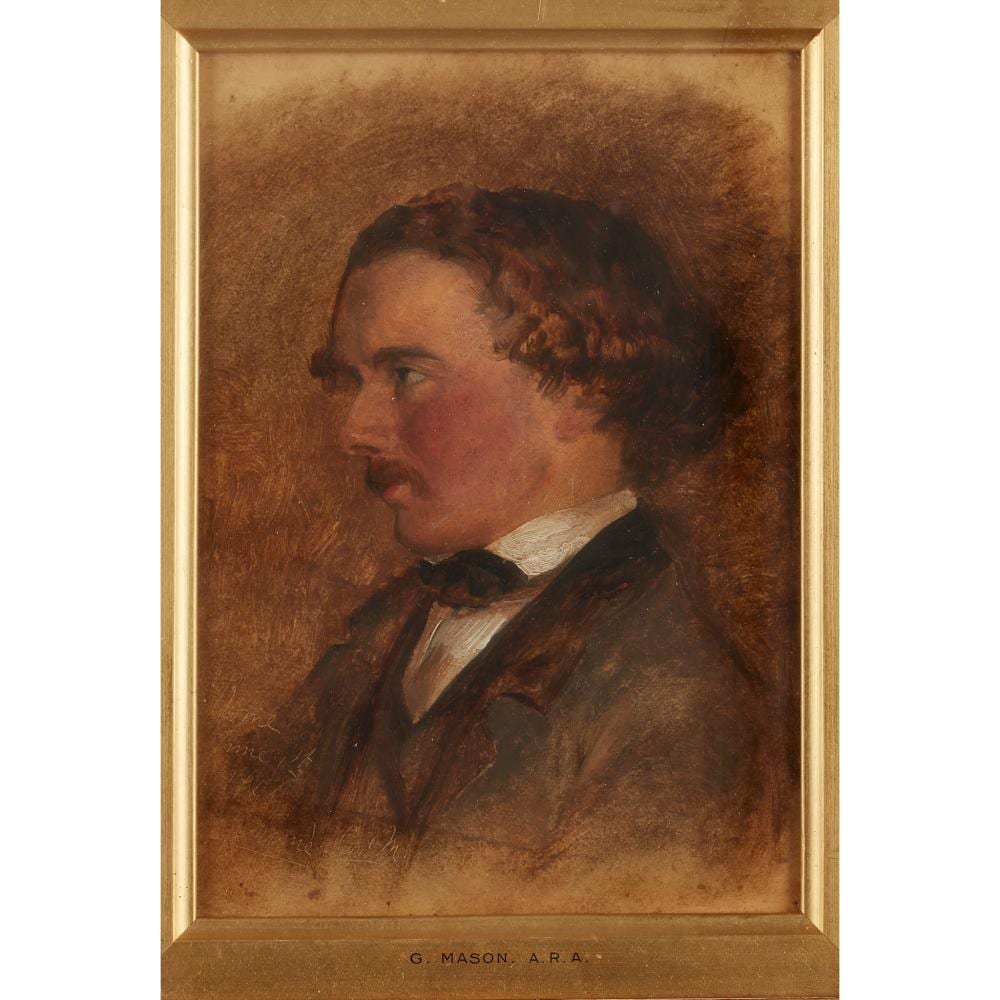 GEORGE HEMING MASON A.R.A. (BRITISH 1818-1872) PORTRAIT SKETCH sold by Lyon & Turnbull, lot 52 — auction record photograph