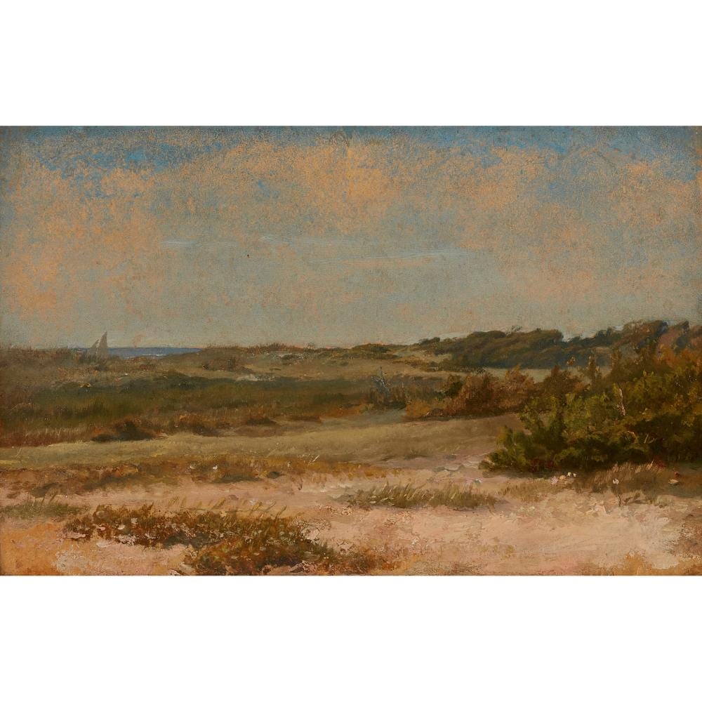 GEORGE HEMING MASON A.R.A. (BRITISH 1818-1872) A COASTAL VIEW sold by Lyon & Turnbull, lot 58 — auction record photograph