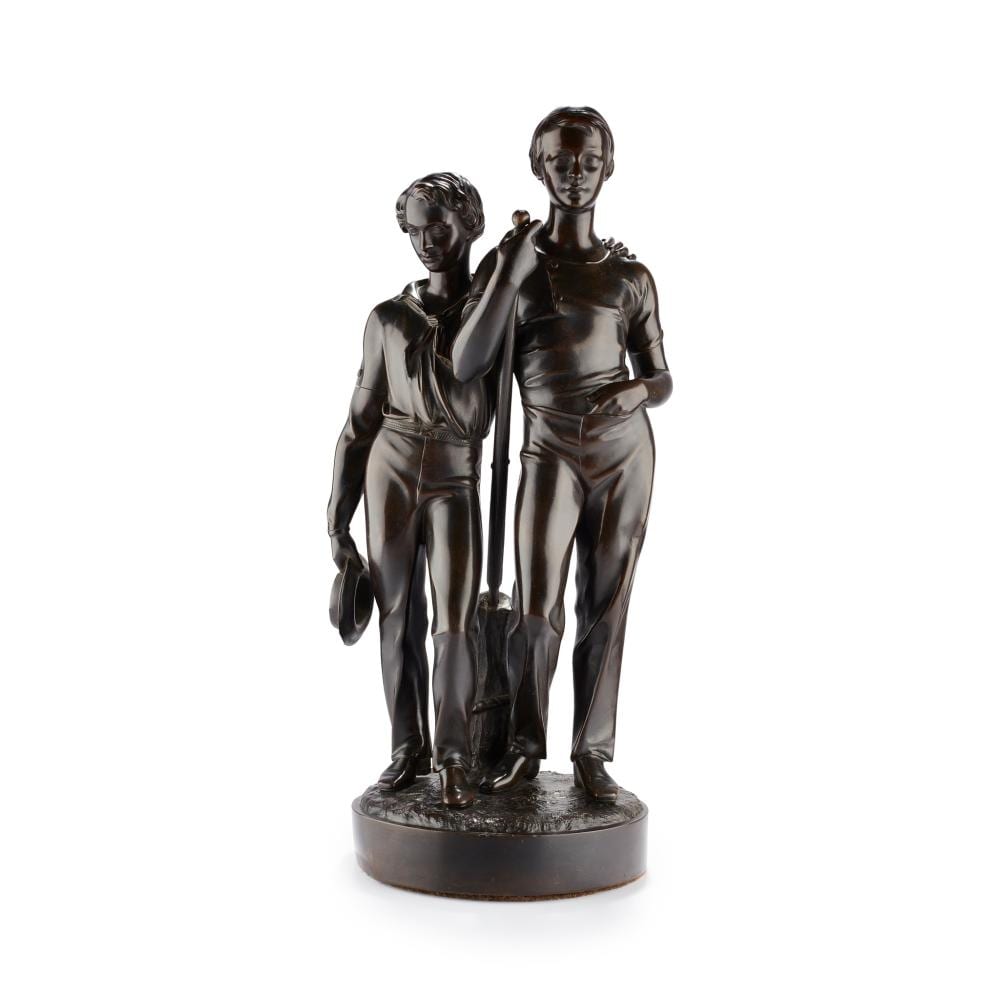 Joseph Durham comparable auction result: joseph durham 1814 1877 the rowers 1863