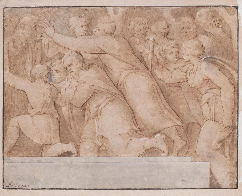 polidoro da caravaggio caravaggio 1492 messina 1543 circle of mythological scene · Auktionshaus Stahl · 2021-11-27 Polidoro da Caravaggio comparable auction result: polidoro da caravaggio caravaggio 1492 messina 1543 circle of mythological scene