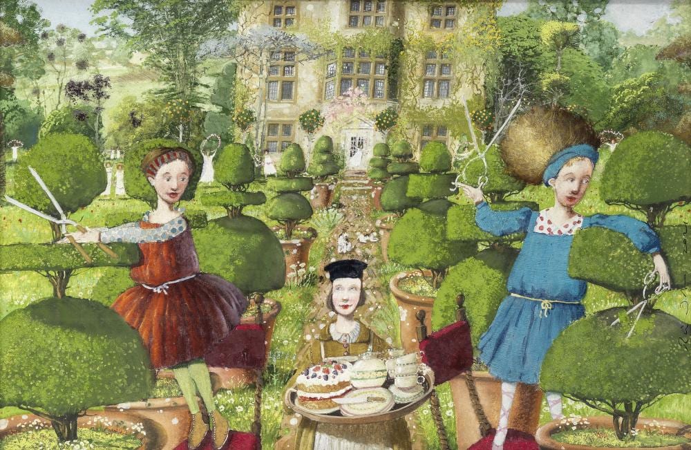 Richard Adams comparable auction result: richard adams british born 1960 dancing ladies