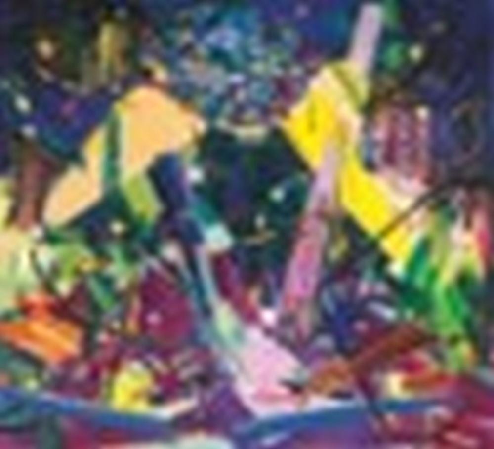 Dana Schutz (B. 1975) My Mind Is Still oil on canvas 153 x 167.5 cm. (60 1/ comparable sale