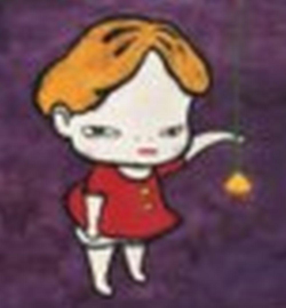 Yoshitomo Nara (B. 1959) Lampflower Girl acrylic on canvas 150.3 x 140 cm. comparable sale