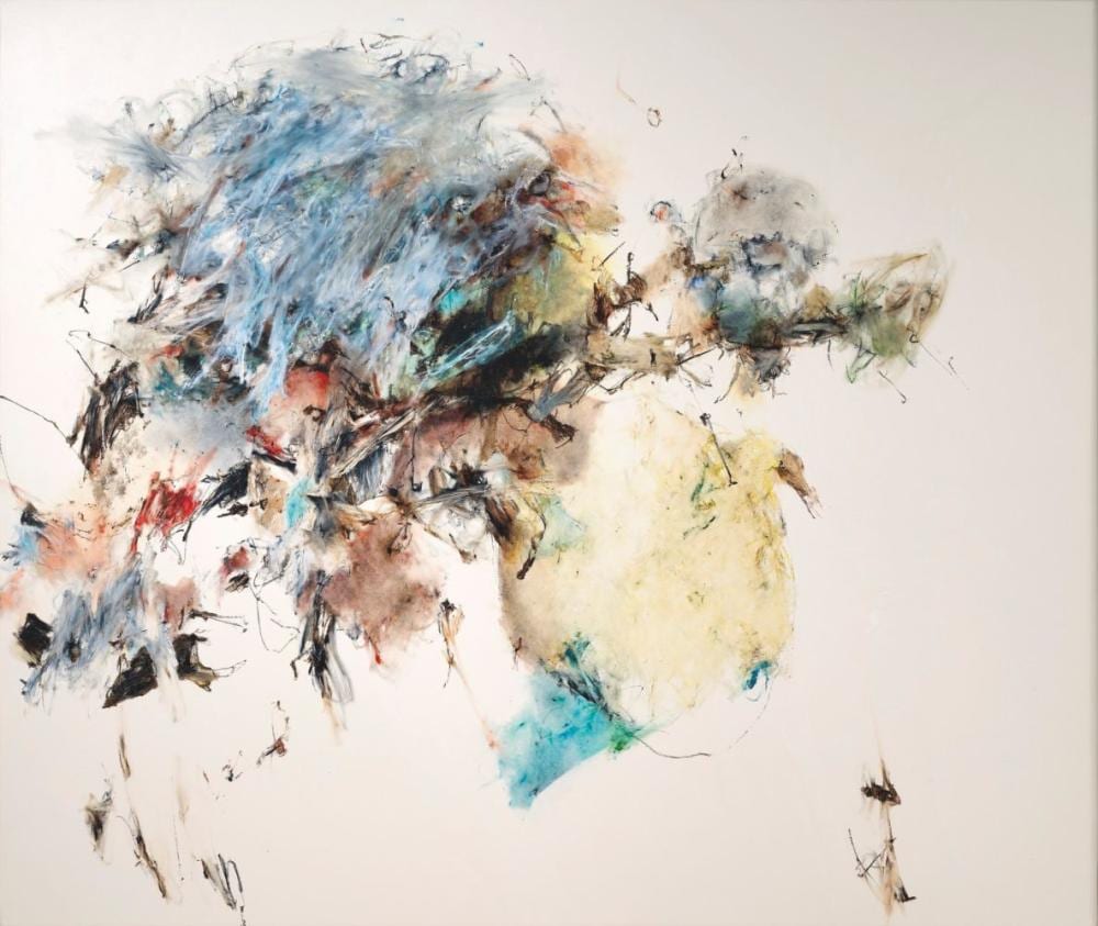 Christine Ay Tjoe (b. 1973) The Highest Player 02 oil bar on canvas 170 x 2 comparable sale