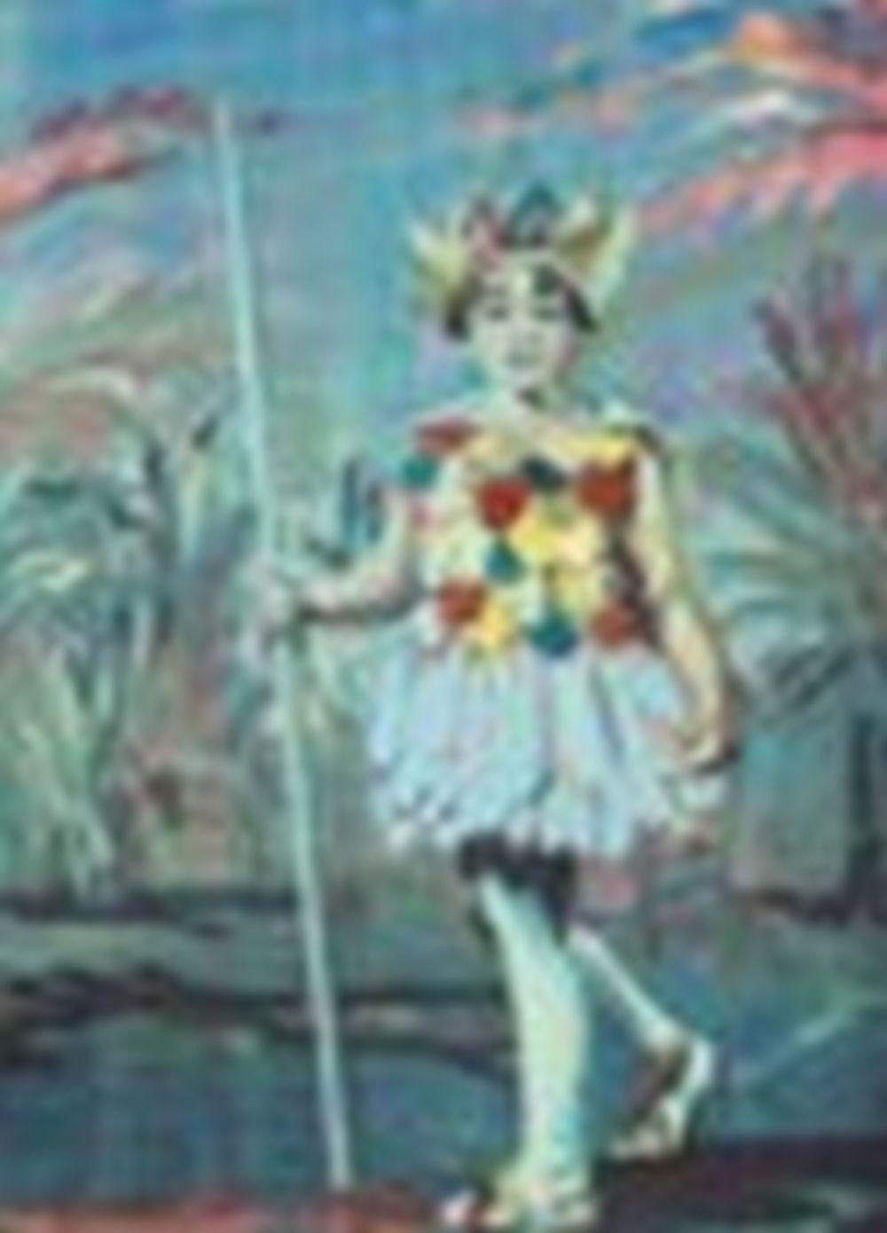 Claire Tabouret (B. 1981) The Daydreamer acrylic on canvas 180 x 130 cm. (7 comparable sale
