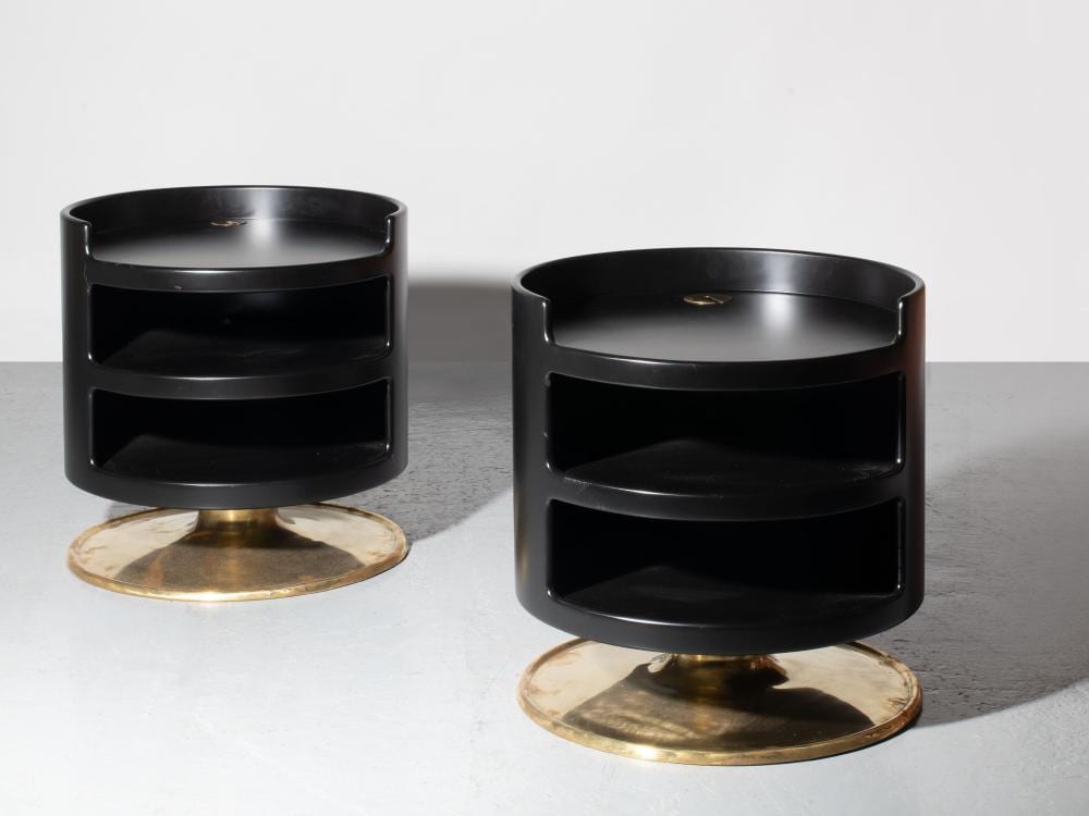 Antti Nurmesniemi comparable auction result: antti nurmesniemi attribu 1927 2003 paire de chevets circa 1970