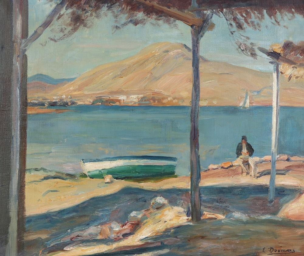 Ektor Doukas comparable auction result: hector doukas 1885 1969 seascape