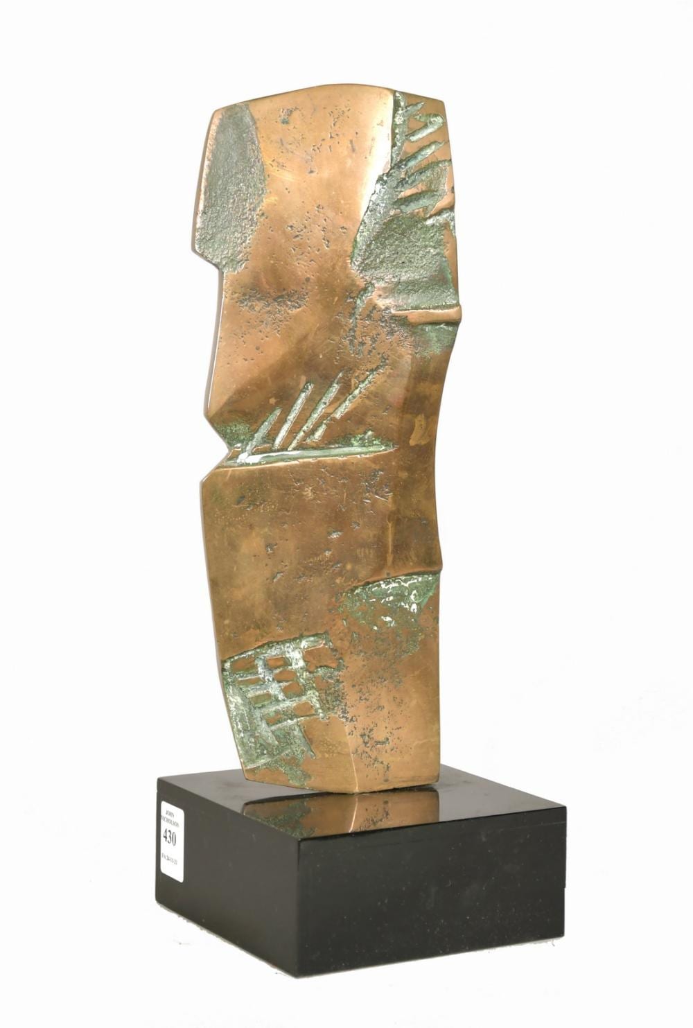 Alastair Michie comparable auction result: alastair michie 1921 2008 scottish blade bronze edition 3 of 10 11 5 x 4 5