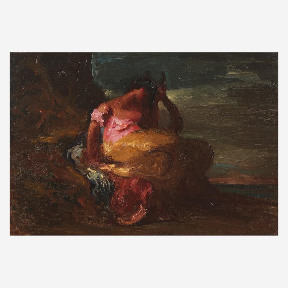 Robert Loftin Newman comparable auction result: robert loftin newman american 1827 1912 sappho