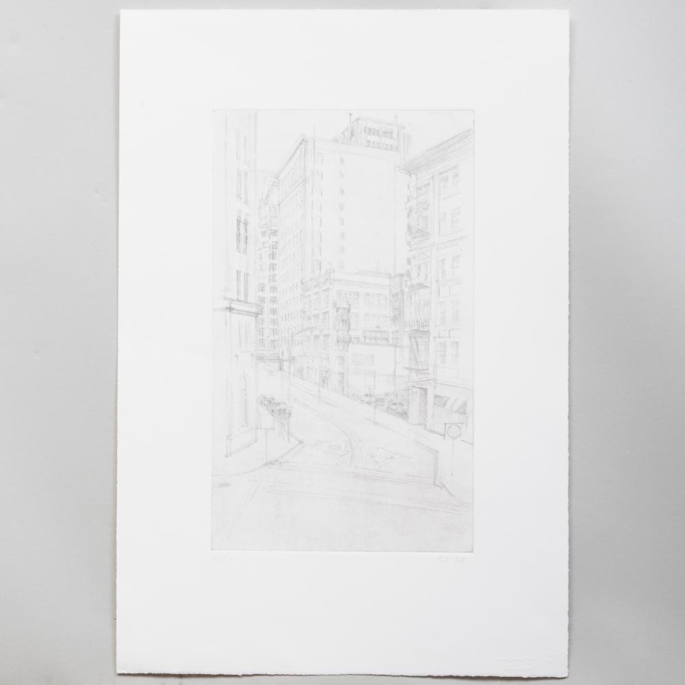 Rackstraw Downes comparable auction result: rackstraw downes b 1939 latham square
