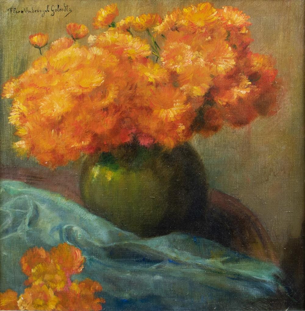 Flore Geleedts comparable auction result: flore vindevogel geleedts 1866 1938