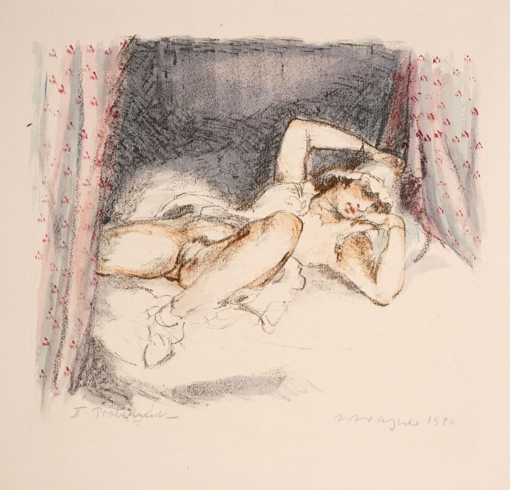Wilhelm (1887) Wagner comparable auction result: wilhelm wagner in erwartung 1920