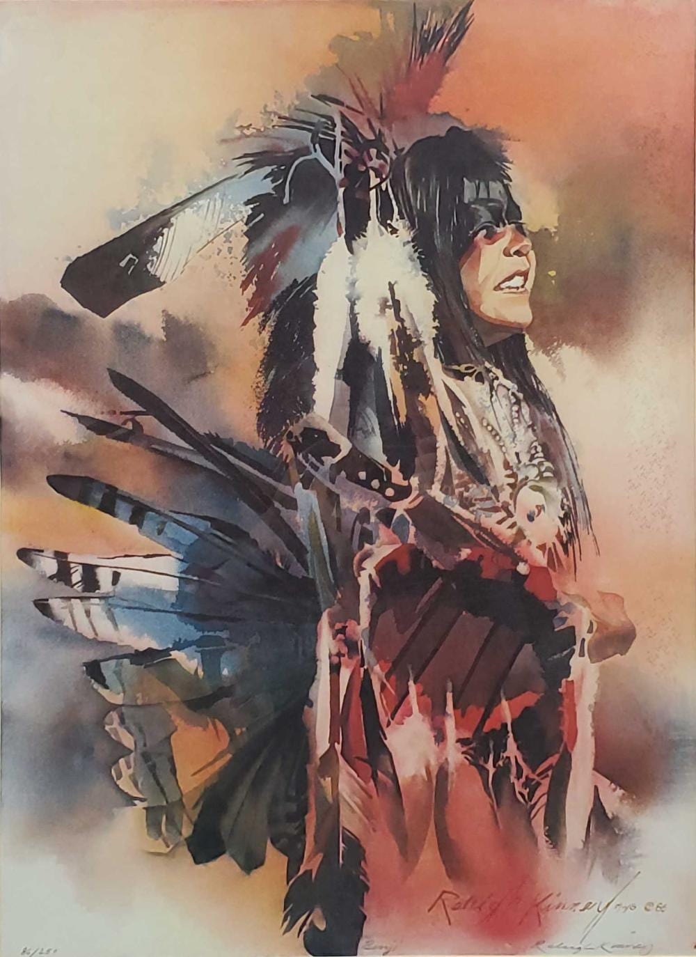 Raleigh Kinney comparable auction result: raleigh kinney signed limited edition benji lithograph