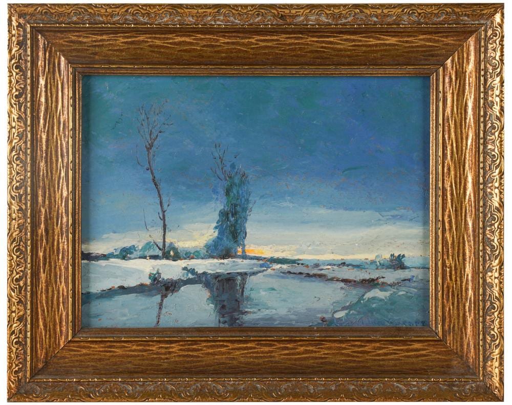Nell Walker Warner comparable auction result: nell walker warner 1891 1970 first snow