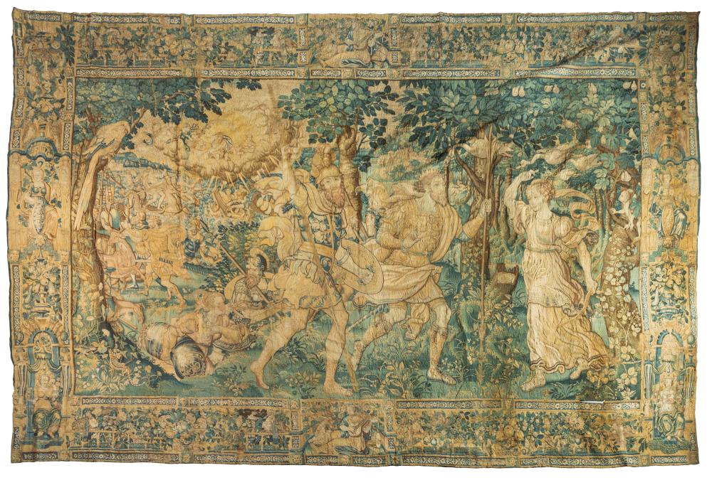 TAPESTRY. FLANDERS. C. 1575. sold by Bernaerts Auctioneers, lot 302 — auction record photograph