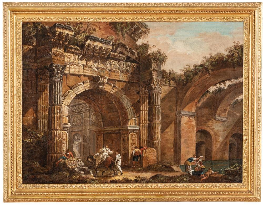 charles louis cl risseau · Wannenes Art Auctions · 2021-11-26 Charles-Louis Clérisseau comparable auction result: charles louis cl risseau