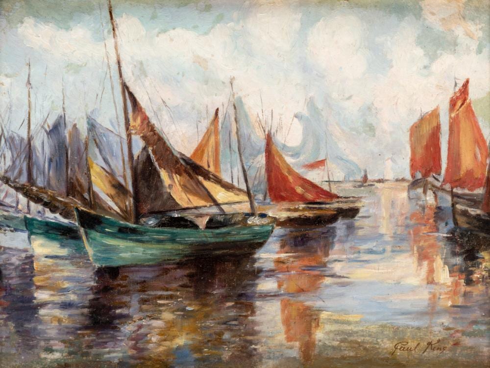 Paul King comparable auction result: paul king american 1867 1947