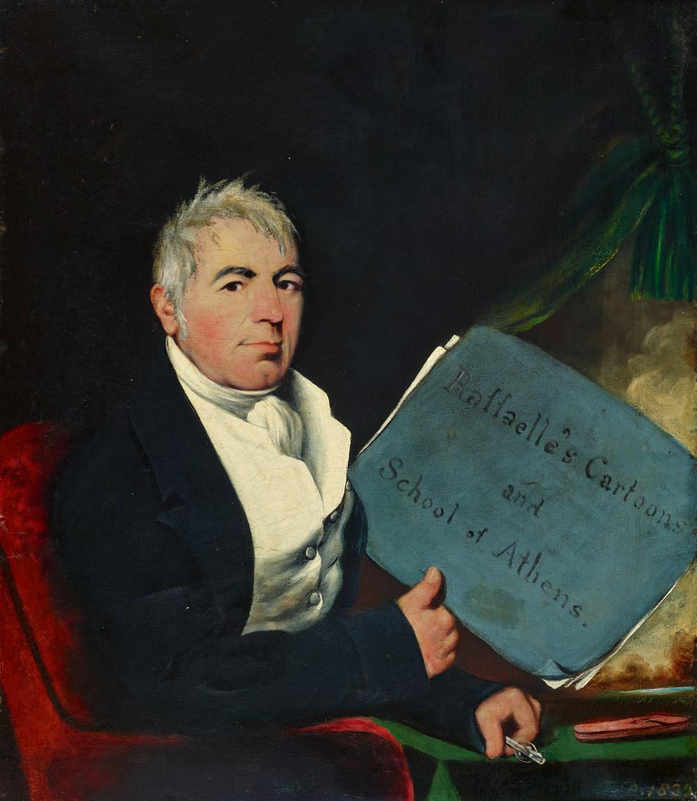 BENJAMIN DUTERRAU, SELF PORTRAIT, 1835 sold by Deutscher and Hackett, lot 19 — auction record photograph
