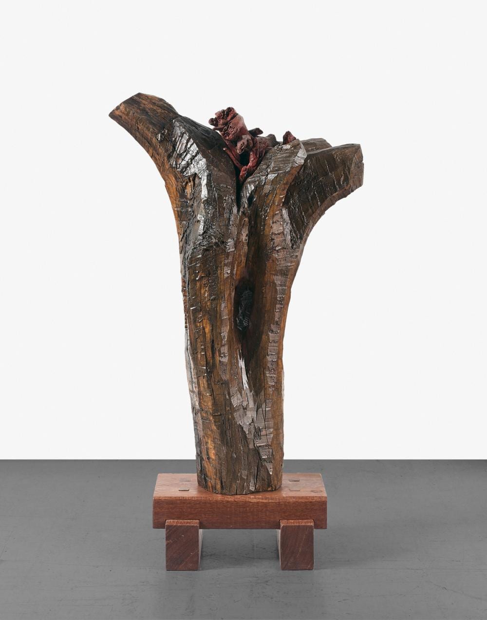 Chaouki Choukini comparable auction result: chaouki choukini n en 1946 offrande 2004 bois de prunier peint