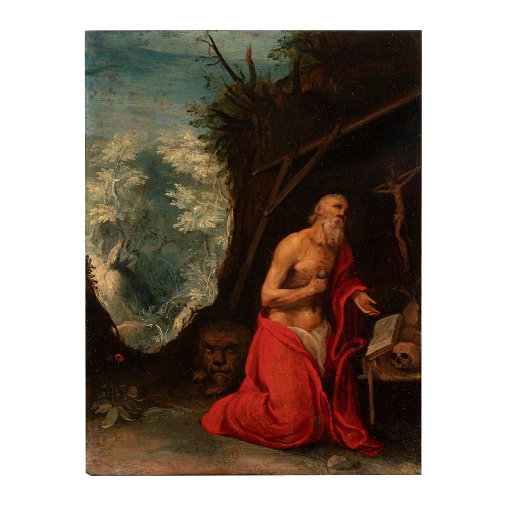 Girolamo Muziano comparable auction result: girolamo muziano acquafredda 1528 roma 1592 bottega seguace