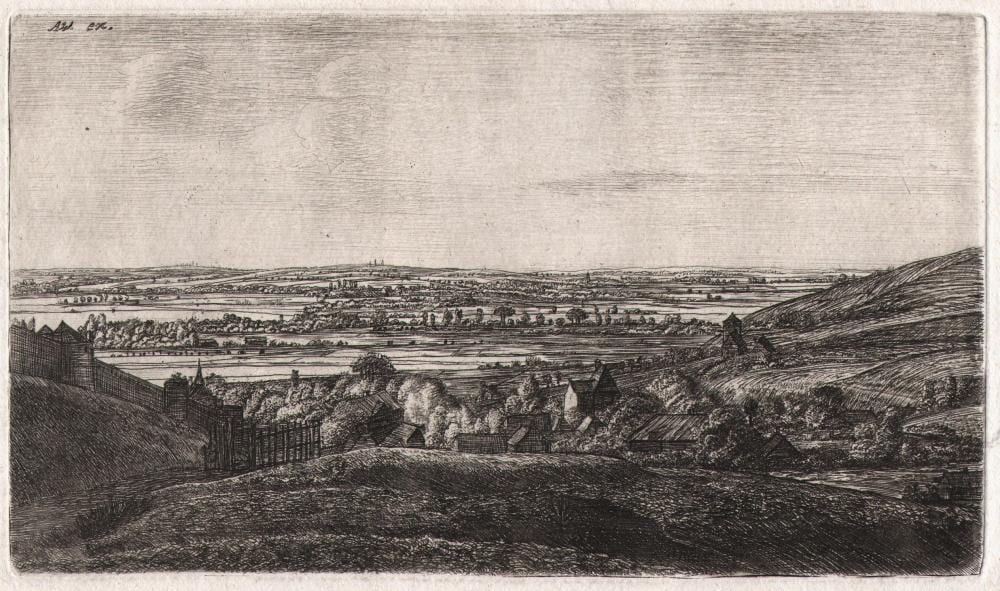 Jan Ruijscher comparable auction result: jan ruijscher 1625 1675 wide valley view
