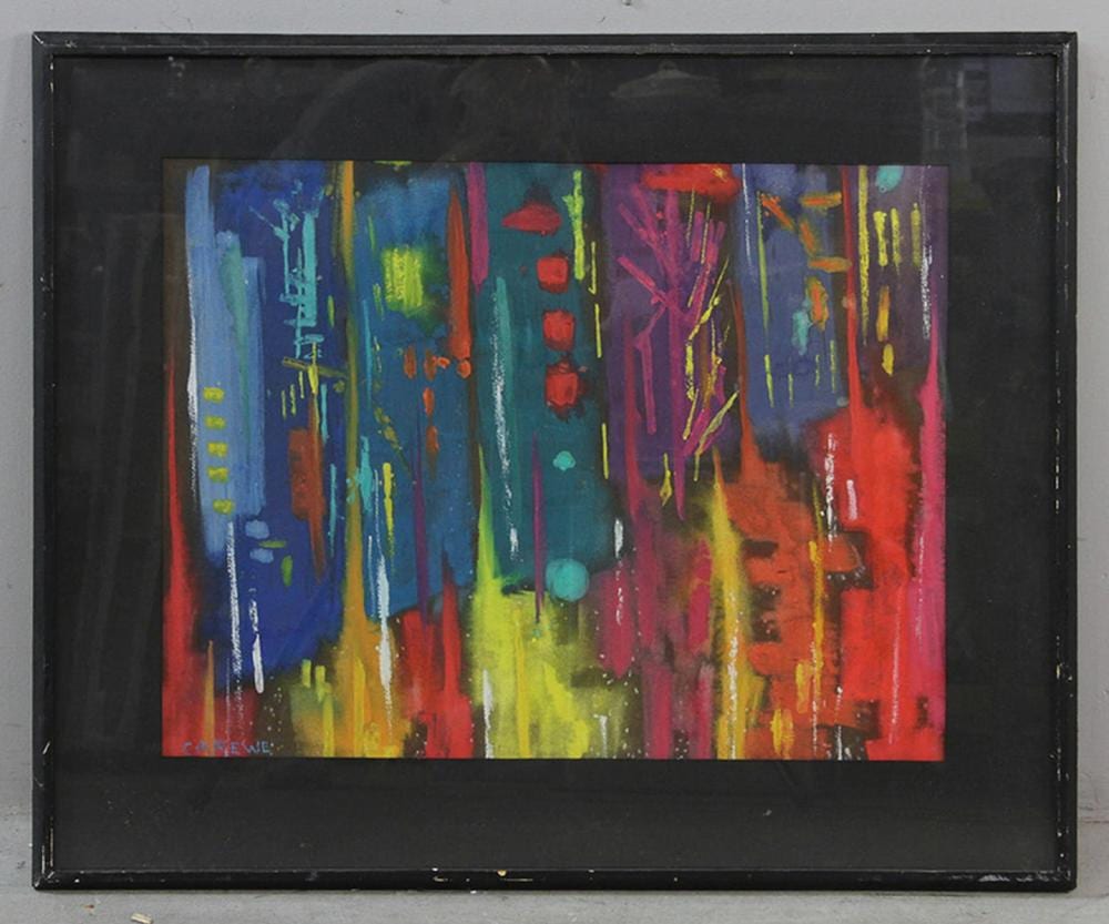 sylvia carewe refulgence pastel · Kaminski Auctions · 2021-11-28 Sylvia Carewe comparable auction result: sylvia carewe refulgence pastel