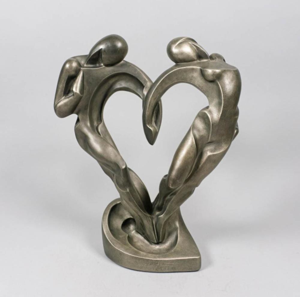 alexsander danel austin sculptures soulmates · Willow Auction House · 2022-01-13 Alexsander Danel comparable auction result: alexsander danel austin sculptures soulmates