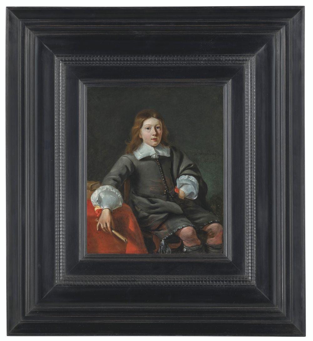Hendrik Verschuring comparable auction result: hendrik verschuring gorinchem 1627 1690 dordrecht portrait of a young gen