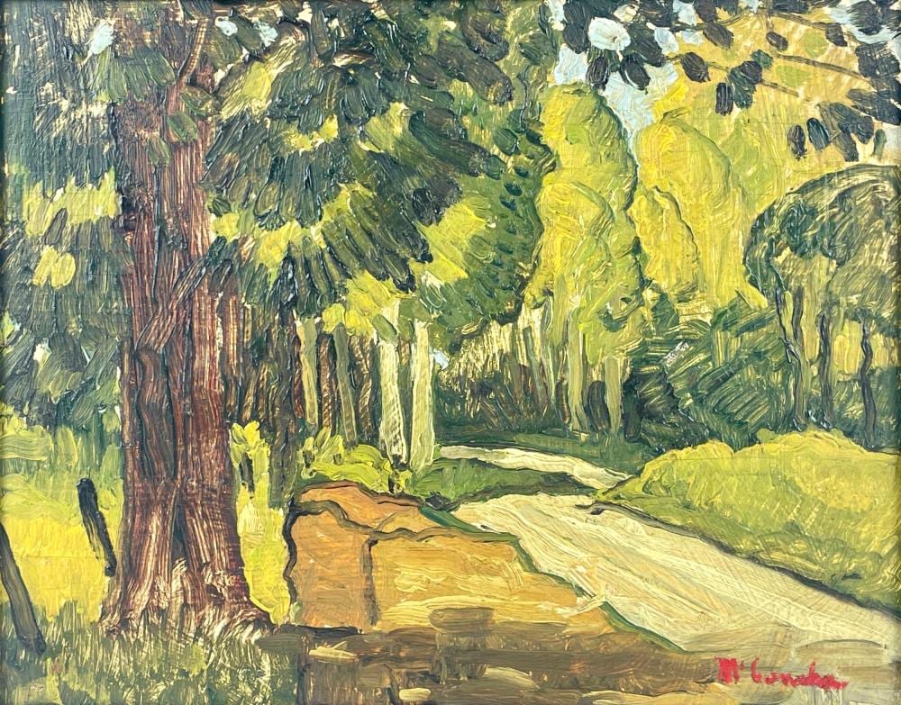 Lawrence McConaha comparable auction result: lawrence mcconaha 1894 1962 richmond landscape