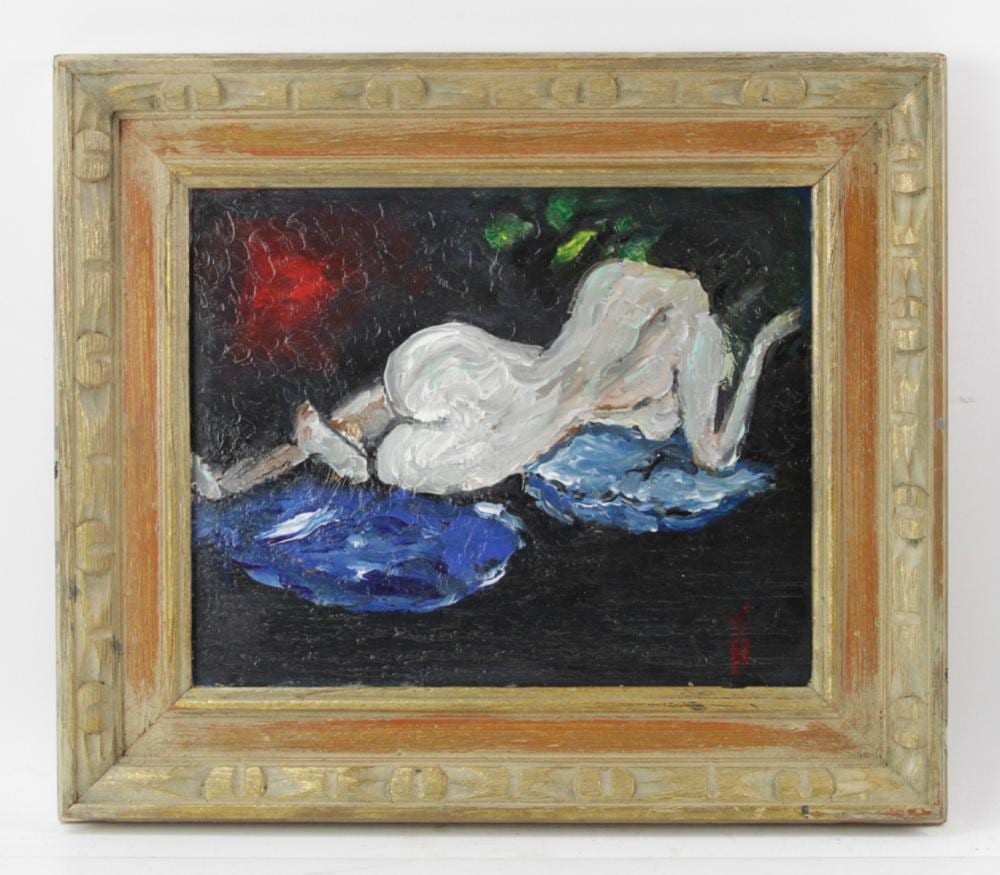 thomas joseph reclining nude · Kaminski Auctions · 2021-11-28 Thomas Joseph comparable auction result: thomas joseph reclining nude