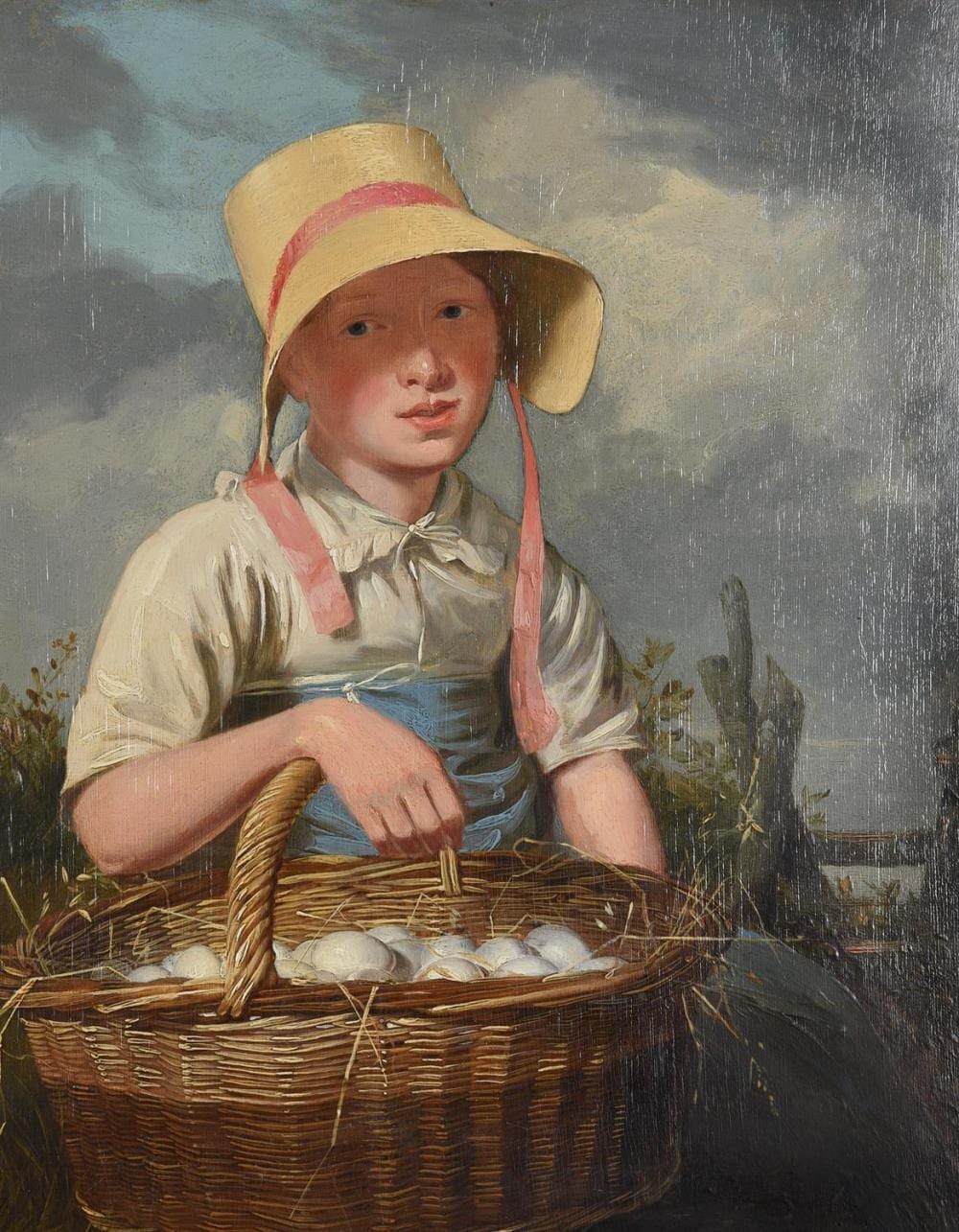 Thomas Sword Good comparable auction result: thomas sword good british 1789 1872 the egg seller