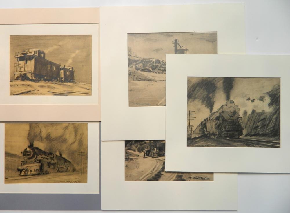 Kent Day Coes comparable auction result: kent day coes graphite drawings