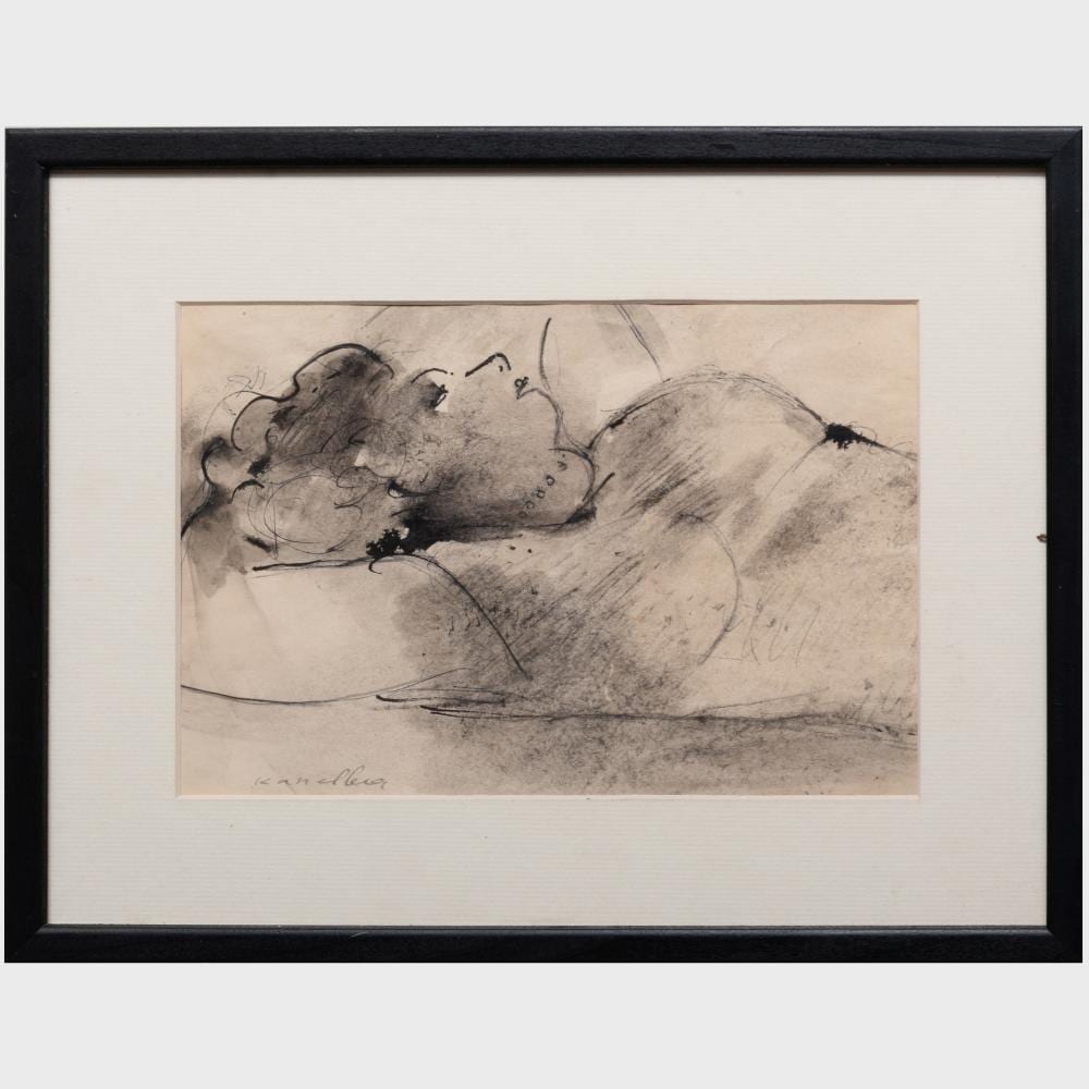 Rajmund Kanelba comparable auction result: rajmund kanelba 1897 1960 reclining figure