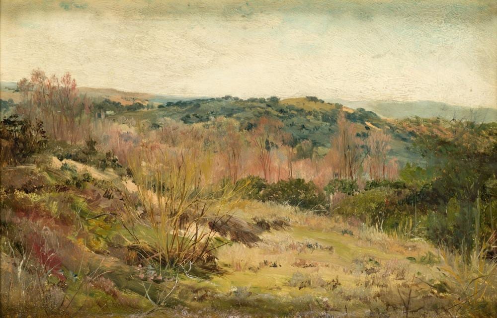 José Lupiáñez y Carrasco comparable auction result: jos lupi ez y carrasco 1864 1938 landscape of pardo madrid