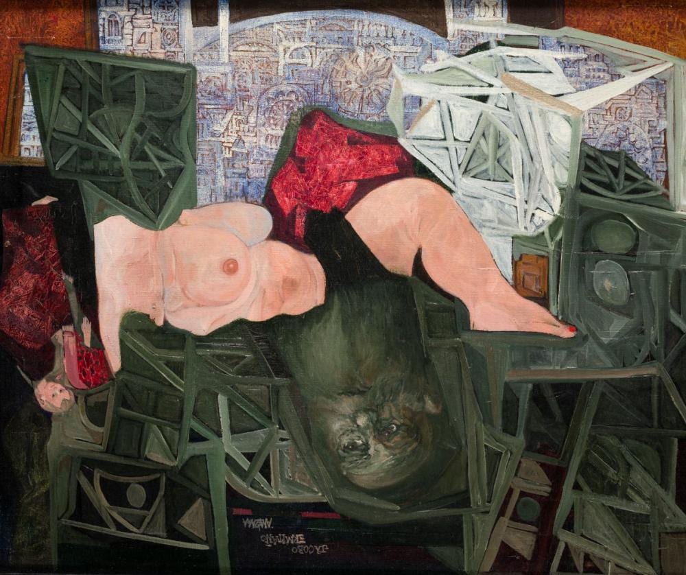 Rafael Amezaga comparable auction result: rafael am zaga g mez 1928 1997 jacobo the hermit