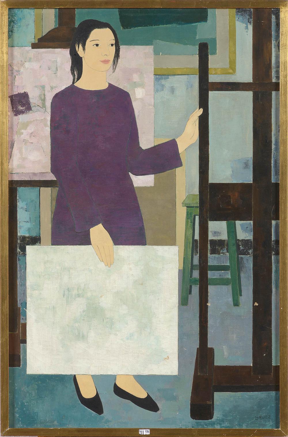 l on navez 1900 1967 huile sur toile l artiste sign en bas droite l navez ecole bel · Vanderkindere · 2021-12-07 Léon Navez comparable auction result: l on navez 1900 1967 huile sur toile l artiste sign en bas droite l navez ecole bel