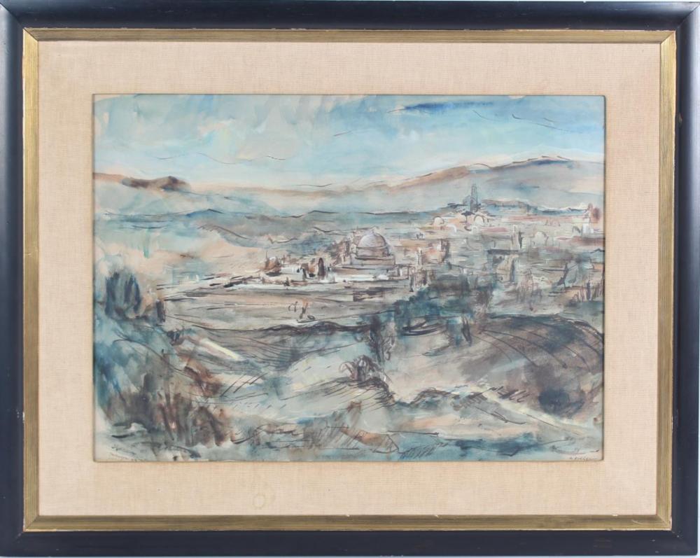 Isidor Ascheim comparable auction result: isidor ascheim 1891 1968 polish israeli w c