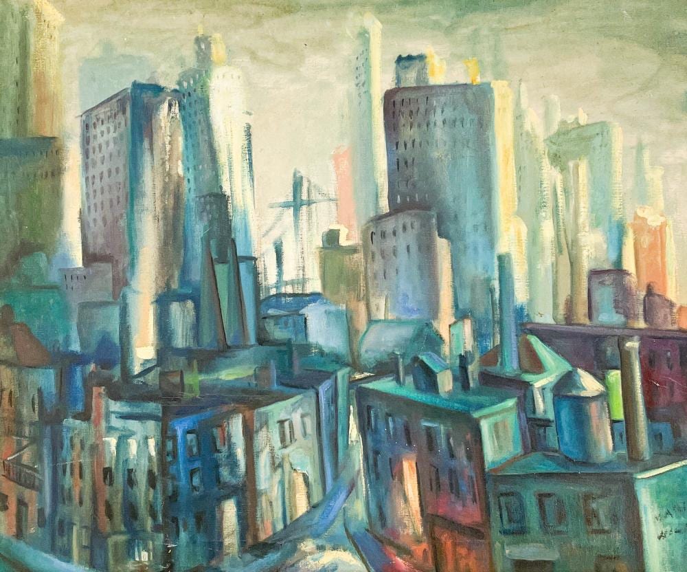 Marie Wilner comparable auction result: marie wilner the city