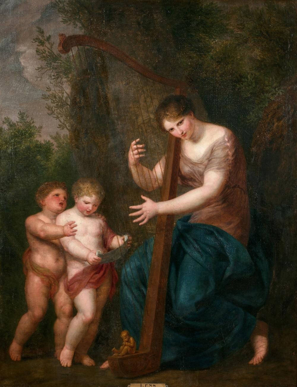 Andries Cornelis Lens comparable auction result: andries cornelis lens antwerp 1739 brussells 1822