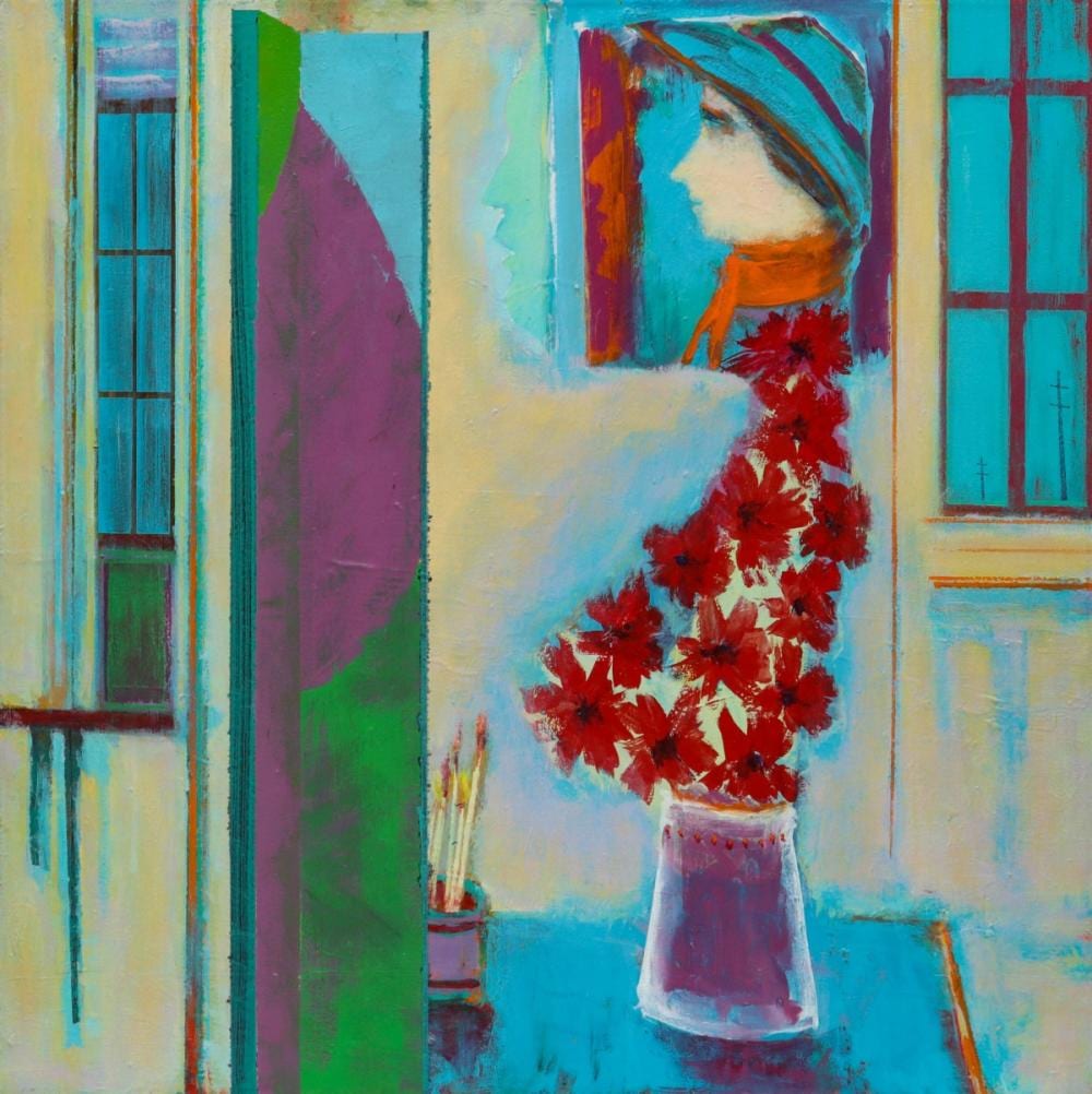 Edward R. Lewis comparable auction result: edward r lewis 1914 1992 acrylic on canvas