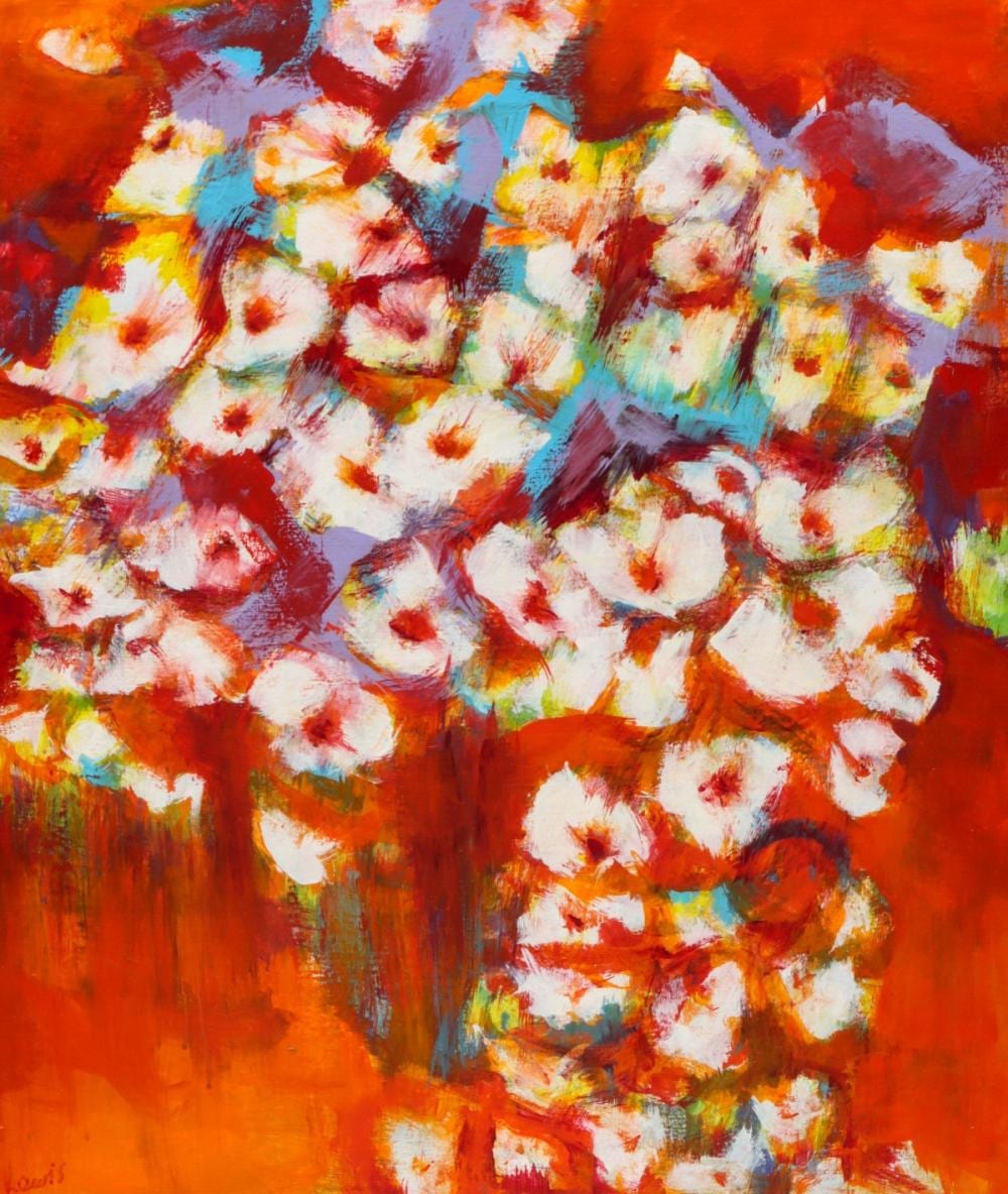 Edward R. Lewis comparable auction result: edward r lewis 1914 1992 acrylic on canvas