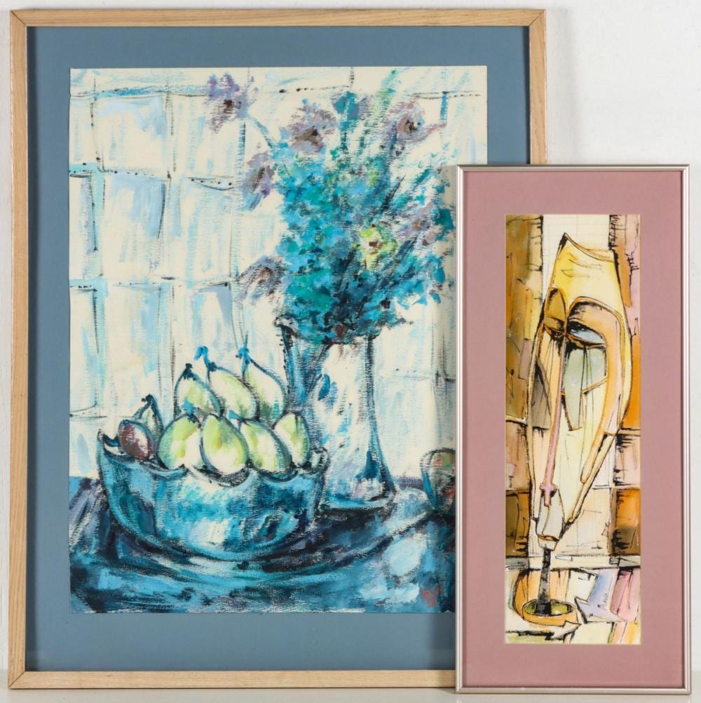 Edward R. Lewis comparable auction result: edward r lewis 1914 1992 acrylic on paper