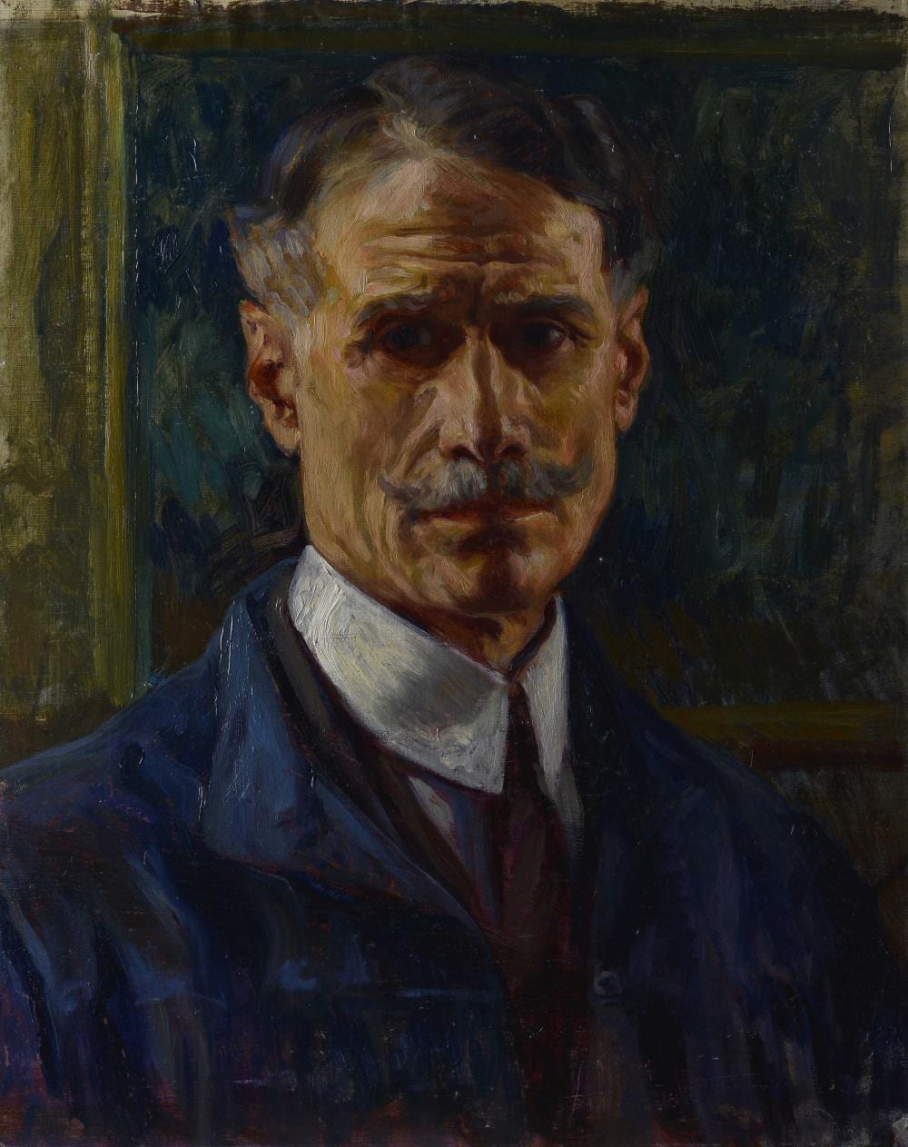 Giorgio Kienerk comparable auction result: giorgio kienerk 1869 1948 autoritratto