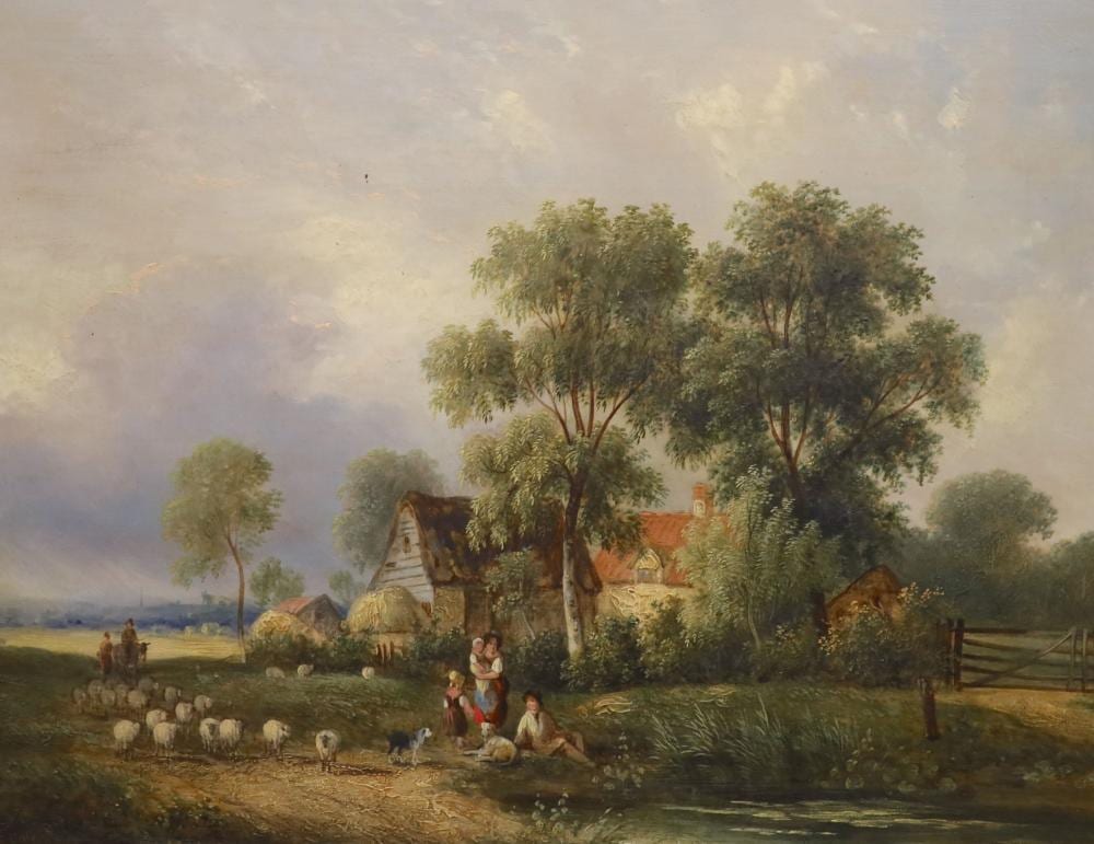 Samuel David Colkett comparable auction result: samuel david colkett 1806 1863 near norwich oil on board 30 x 38 5cm