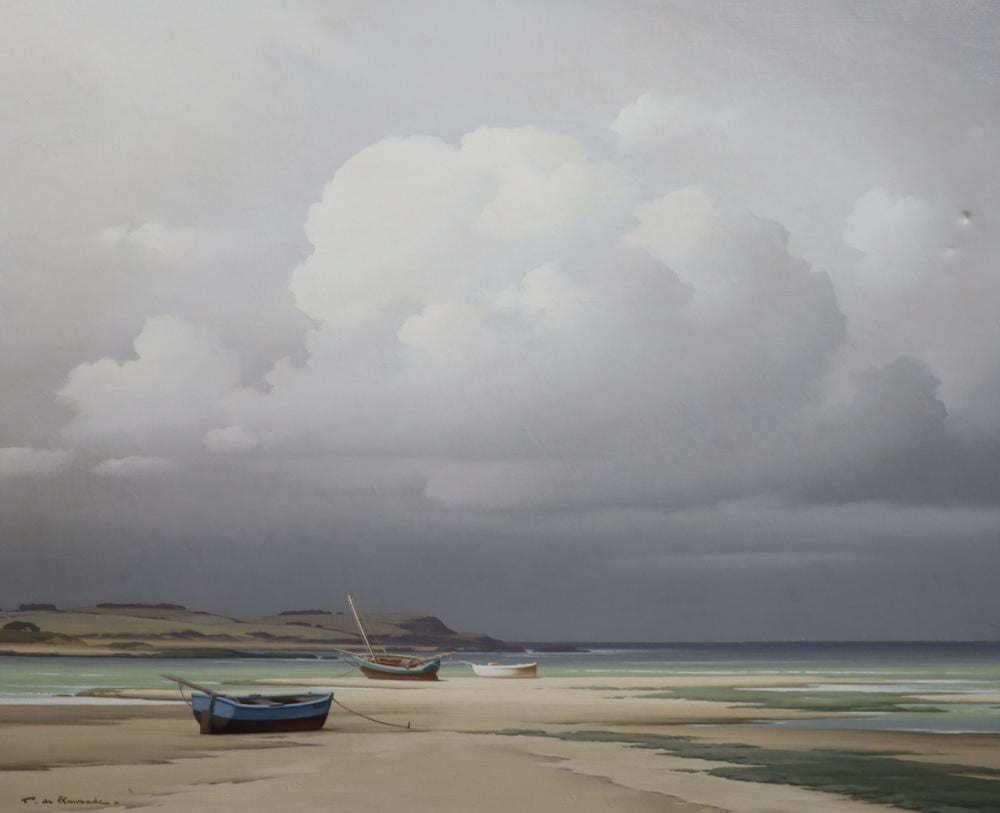 Pierre de Clausades comparable auction result: pierre de clausades french 1910 1976 coup de soleil oil on canvas 59 x 72cm