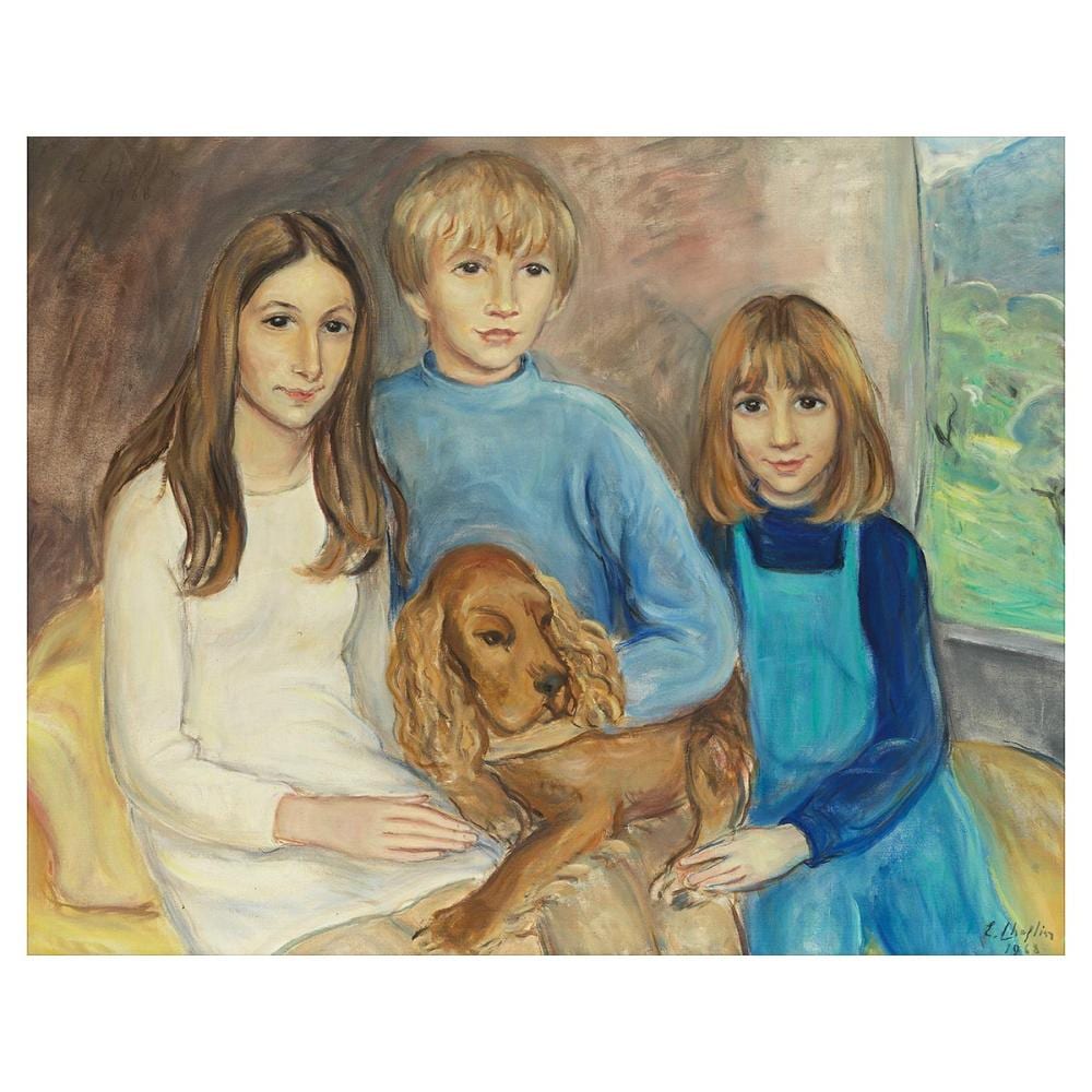 Elisabeth Chaplin comparable auction result: elisabeth chaplin 1890 fontainebleau 1982 fiesole italien