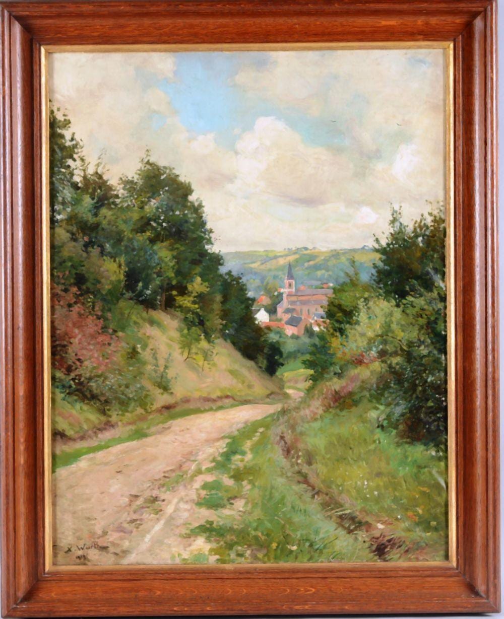 Xavier Wurth comparable auction result: xavier wurth 1869 1933