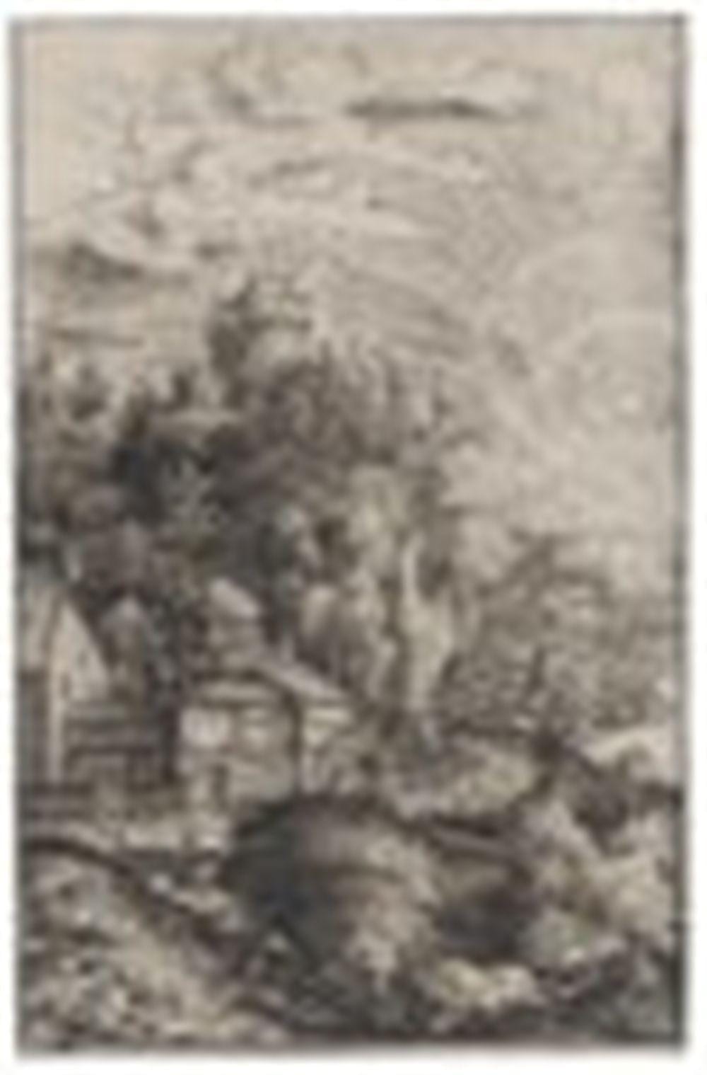 Hanns Lautensack comparable auction result: hanns lautensack 1520 1566 a landscape with a castle on a rock on the lef