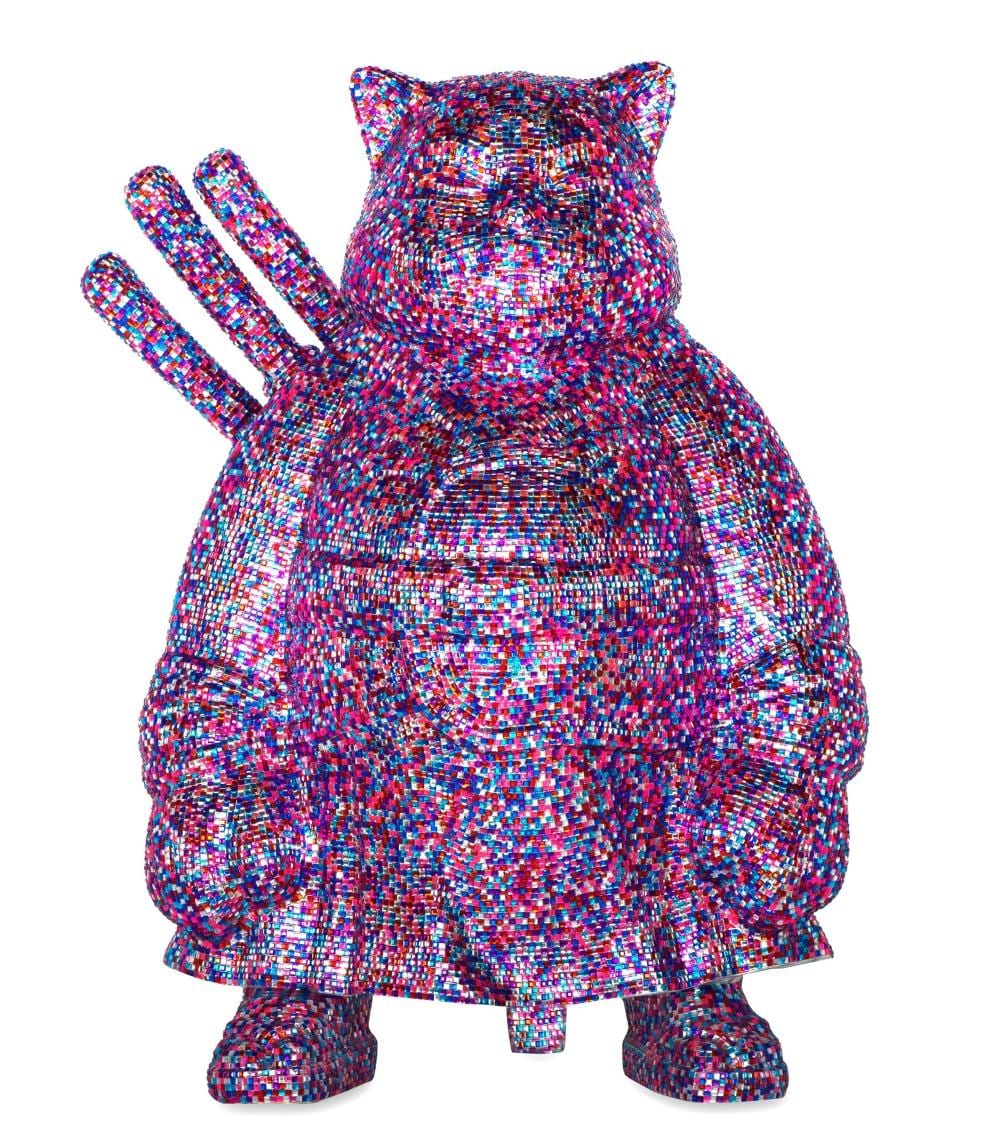 Hiro Ando comparable auction result: hiro ando samurai diamonds strass pink 2008